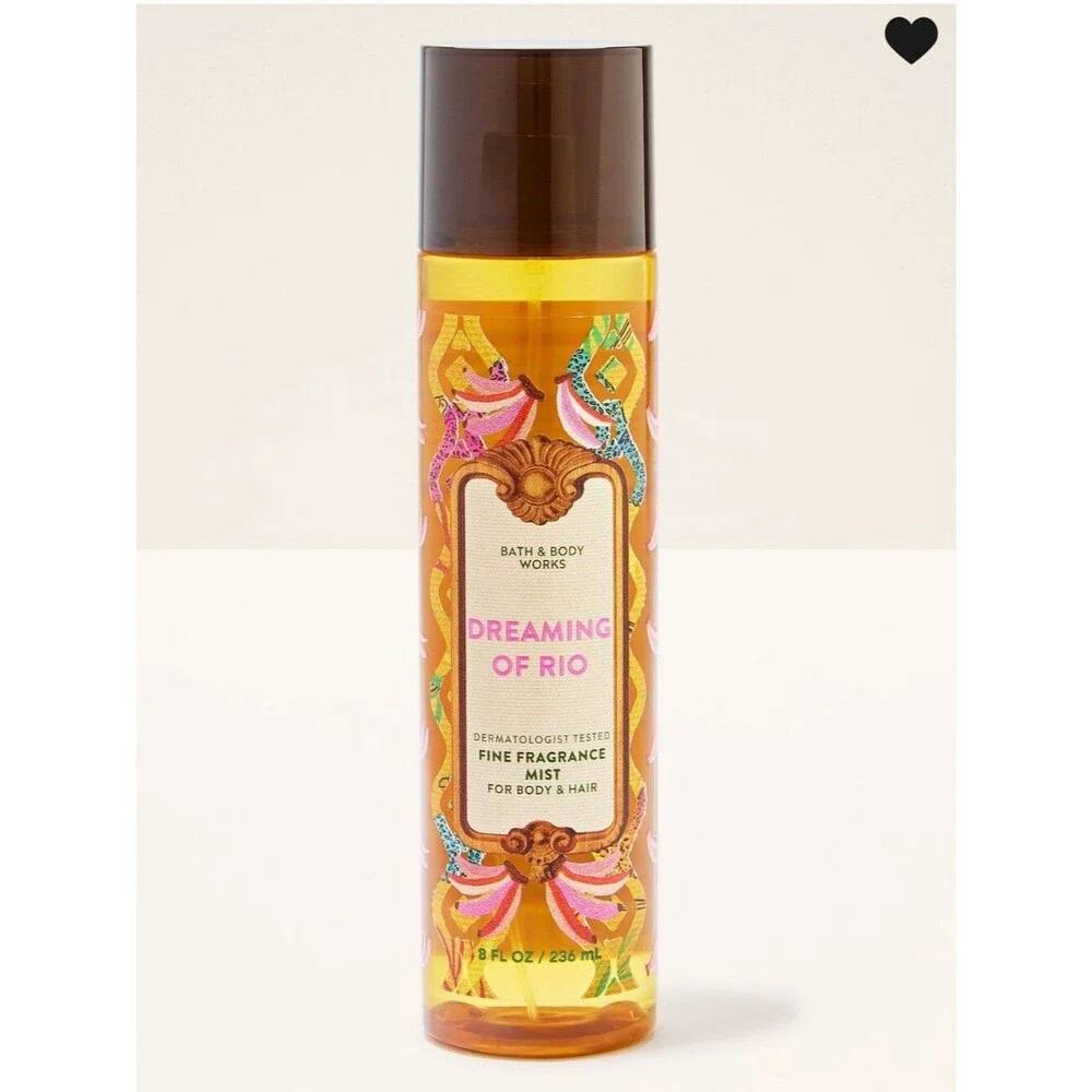 Bath & Body Works Dreaming of Rio Fine Fragrance Mist 8oz NEW Rare